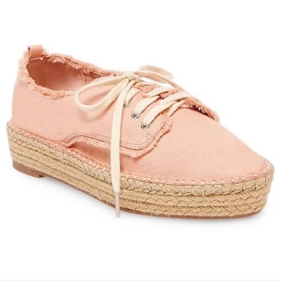 DV by Dolce Vita Shoes - DV by Dolce Vita Light Pink Espadrille Shoes